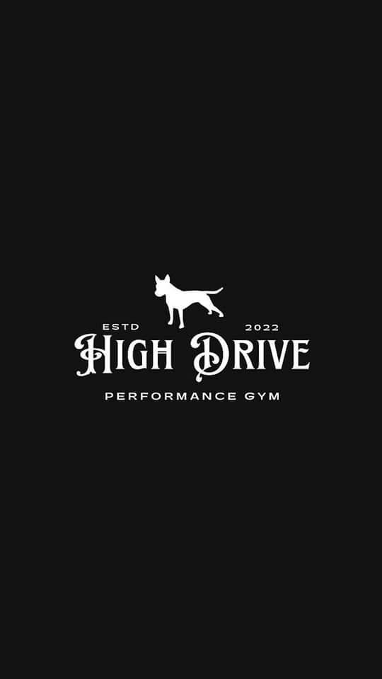 HIGH DRIVE PERFORMANCE GYM logo